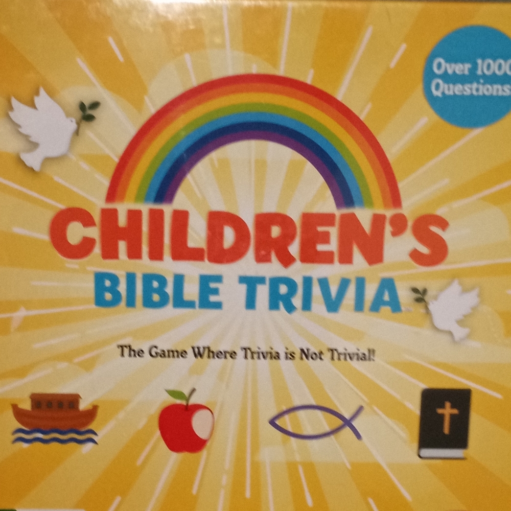 NWT Children's Bible Trivia Game
